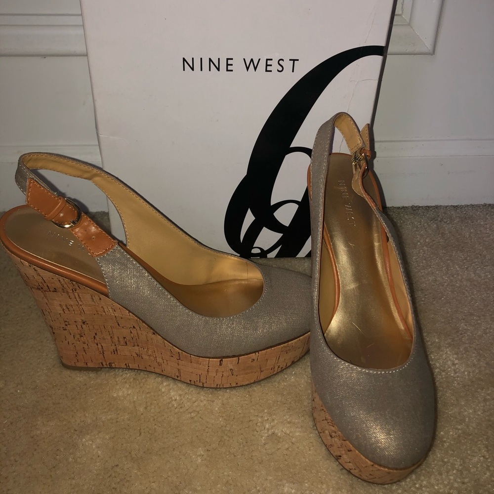 Nine West wedge heels